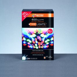 600 Battery Operated LED Timer Lights